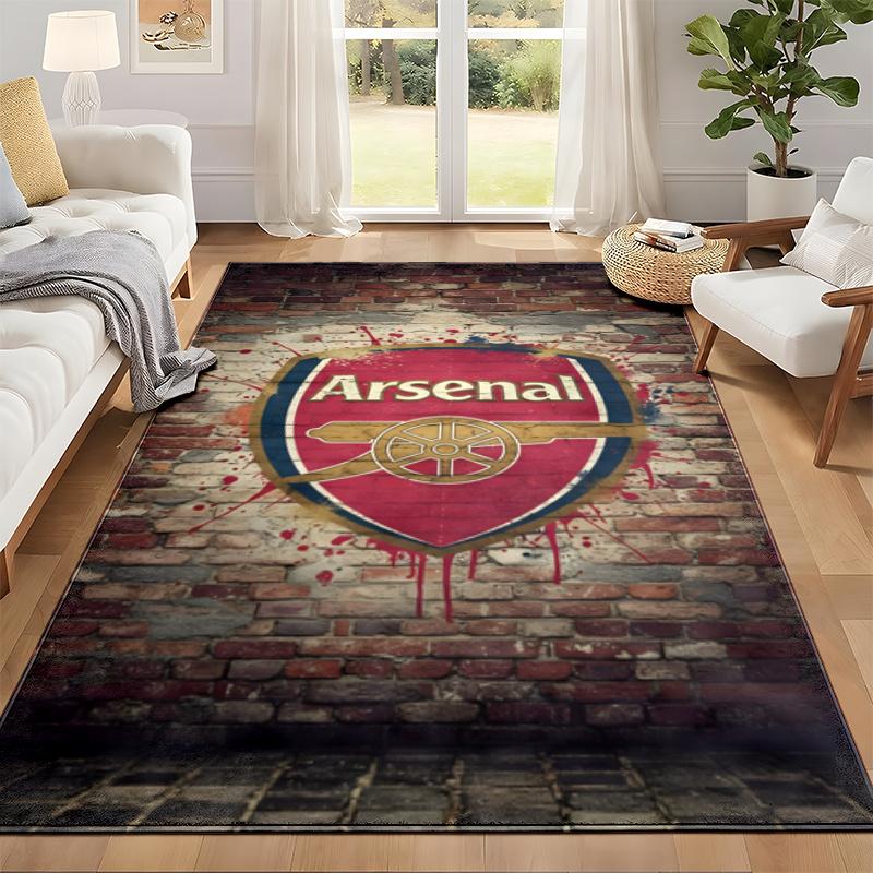 Arsenal F.C. Carpet Door Mat for Living Room or Bedroom Protective Mat Under Chair Office Decoration Christmas Gift Birthday Present