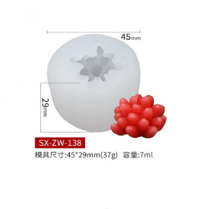 Meaty Silicone Mold Turning Candy Jelly Pudding Cake Mold DIY Fragrant Candle Silicone Epoxy Mold