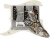 Pre-Wired Strat Pickguard, Tex-Mex SSS, Tortoise Shell 11-Hole
