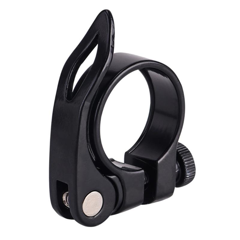 Road Bike Seat Tube Clip Bike Saddles Seat Clamps Bicycles Seatpost Clamp Aluminum Alloys 34.9mm Seat Tube Clamp