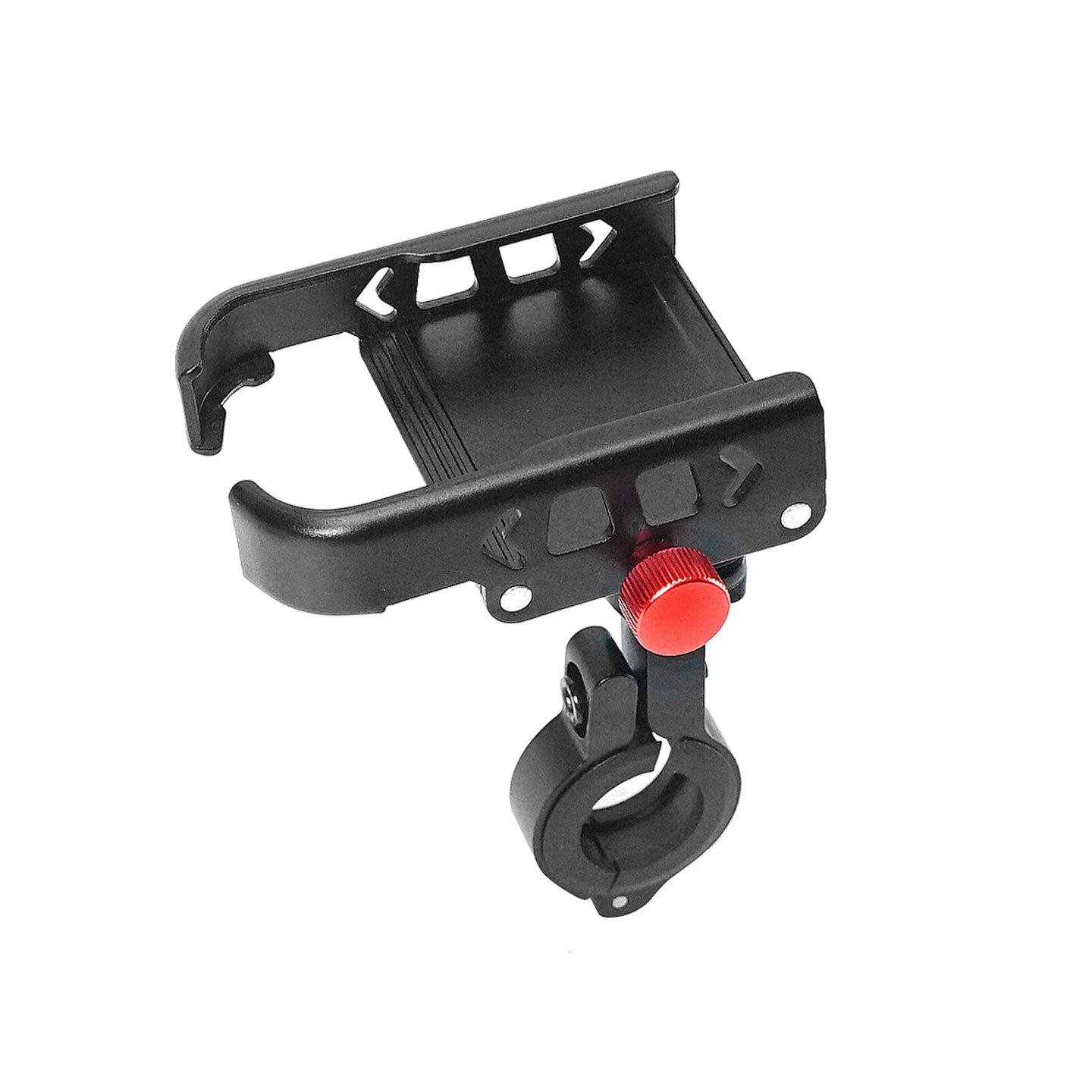 Aluminum Alloy Shockproof Phone Holder for 22/25mm Bicycle & Motorcycle Handlebars