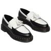 Dr. Martens Adrian BW Leather Versatile Vintage Originals Loafers Unisex loafers Black White 42981001