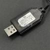 Drone Battery Charger USB Cable for XH3P 7.4V 2S, 3-Hole with Full Green Light Indicator