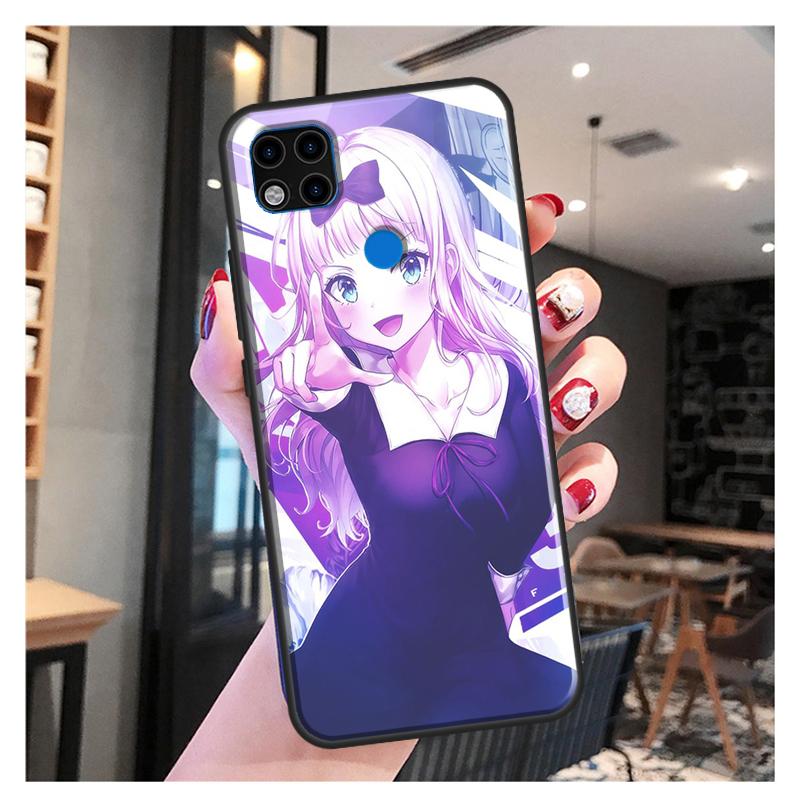Anime Kaguya Sama Case For Xiaomi Redmi Note 10 Pro Note 9 Pro Note 11 Pro 8T 9S 10S 10 9A 9T 9C Cover Case