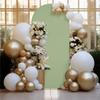 Material Cover For Balloon Arch Frame Metal Stand For Photos 1X2M Olive Green