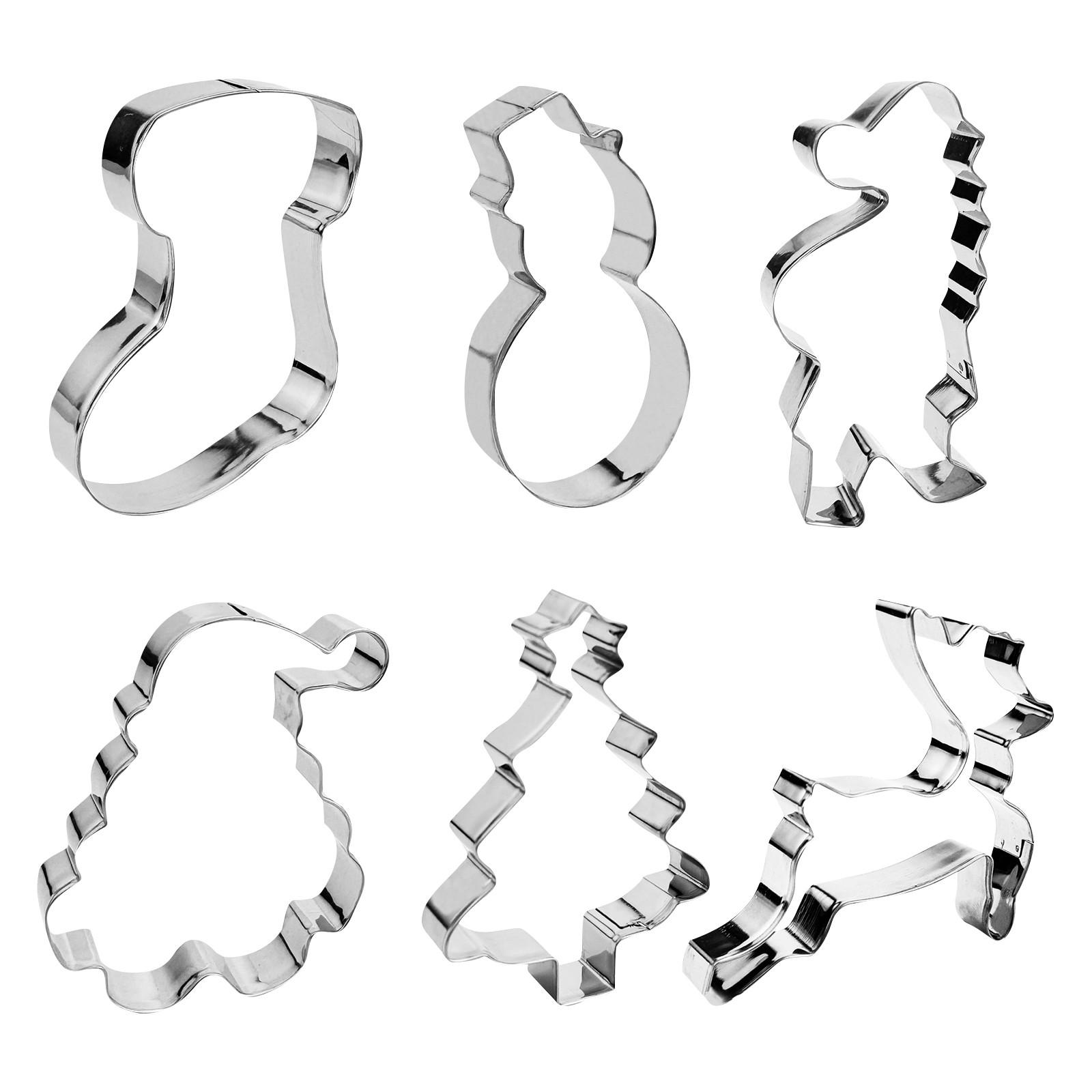 

Формочки для печенья на Рождество, 6 шт. Формочки для печенья на Рождество, Форма для печенья