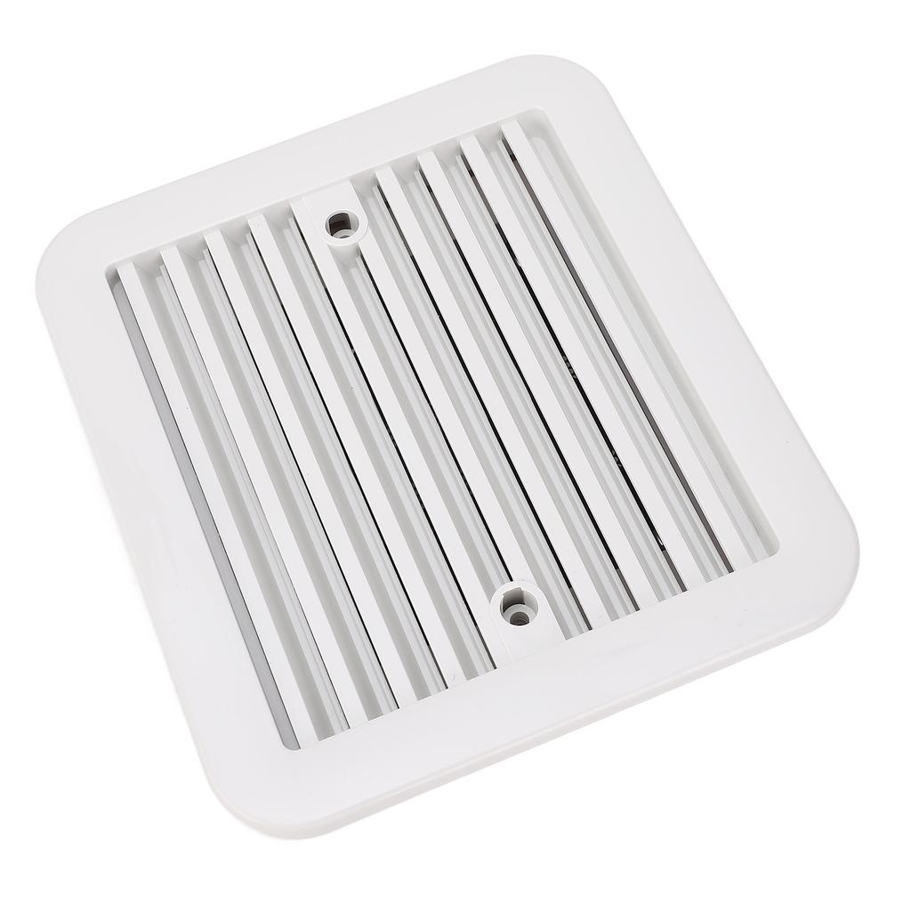 RV Side Vent Fan AC220V White 3.1W Air Outlet Ventilation Exhaust Fan for Motorhome Caravan Trailer Camping Vehicle