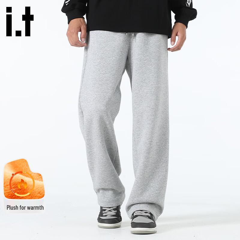 

Fingercroxx Men s Winter Fleece-Lined Straight-Leg Casual Pants 3XL