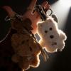 Plush West Highland Terrier Keychain With Creative Animal Design For Gifts And Accessories