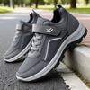 Shoes Men's Shoes New Walking Shoes Couple Middle-aged and Elderly Dad Shoes Velcro Soft-soled Comfortable Casual Shoes