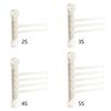 Practical Suction Mounted Towel Rack with Double Rotating Rack Portable for Renters and Wall Friendly Homes Hanging