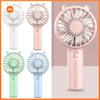 Xiaomi Mini USB Rechargeable Handheld Fan, Mute Portable Cooling Fan for Eyelash Makeup Desk f205 Outdoor