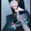 Wetrose Disponibile Costumi Cosplay di Killua Zoldyck Hunter × X Hantaa Kirua Zaoldyeck T-shirt Set Completo Parrucca Halloween Natale Nuovo