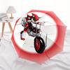 Sonic the Hedgehog Shadow Motorcycle T Shirt  Officially Licensed Sonic Shirt Umbrella, Portable 3 Fold Compact Umbrella for Men & Women,S193