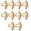 10pcs Crochet Tension Rings Adjustable Companions Rings Knittings Supplies Left and Righties Tension Control Rings X3UC