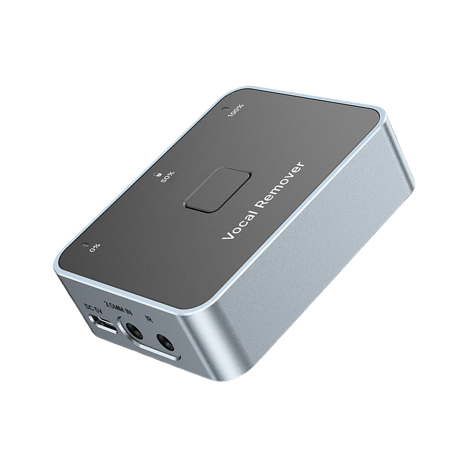

Accuracy Vocal Elimination Module 3.5mm to 6.35mm Sound Interfaces with Blue LED Display & Wide Compatibility for Music 1