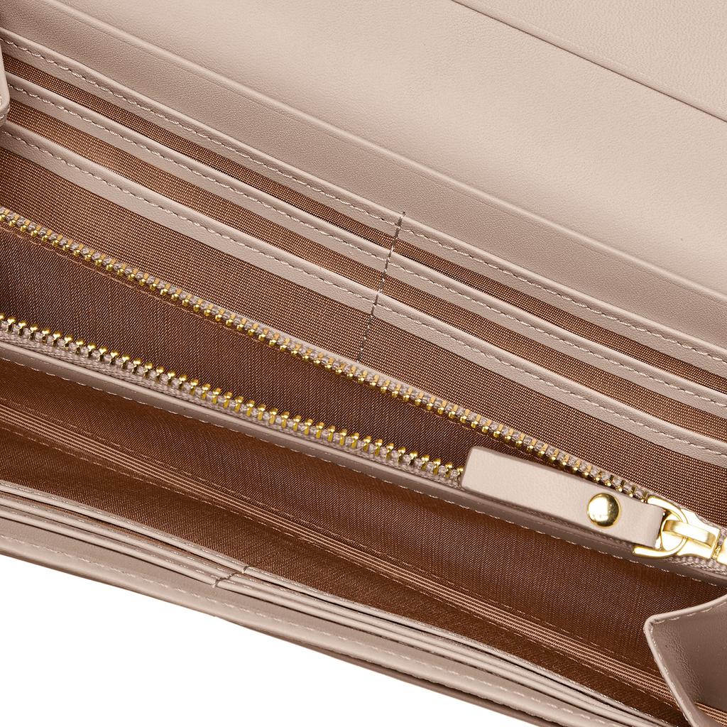 [TOPKAPI] Italian Leather Lizard Embossed Long Wallet LUCIA Lucia