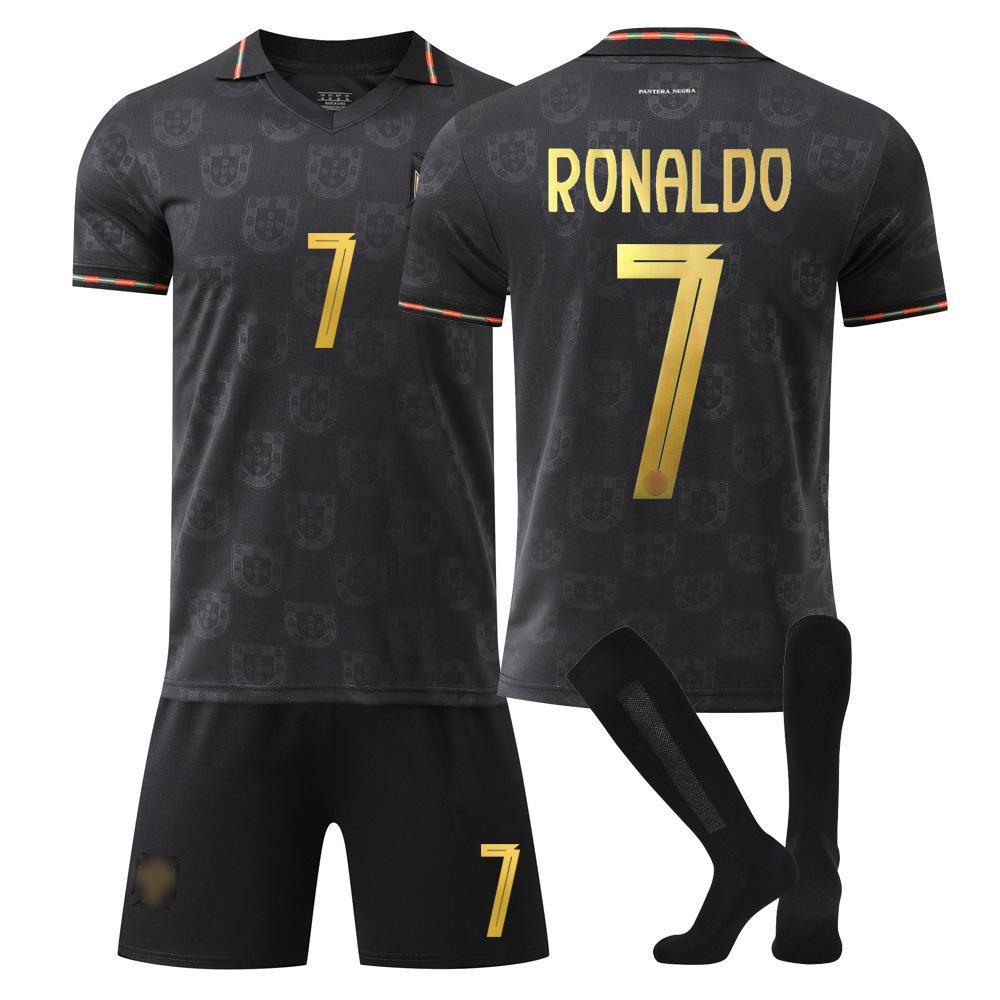 World Cup Portugal Away Football Jersey No. 7 Short-Sleeved Jersey, Team Jersey