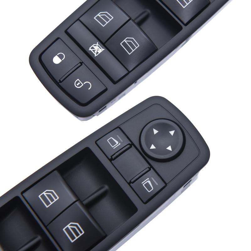 For Mercedes Benz A B GL M R Class W245 W169 A150 B200 X164 2004-2012 Electric Power Window Master Switch A1698206610 1698206610