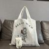 Oxford Cloth Handbag Foldable Storage Bag New Shoulder Bag