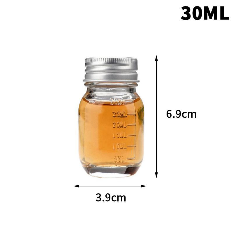 

30ml Small Glass Bottle With Lid, Medicine Bottle, Powder Capsule Bottle, Glass Bottle