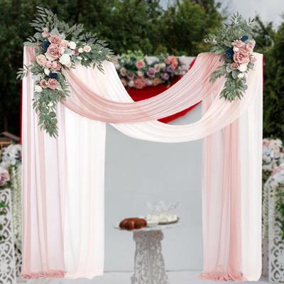 Artificial Wedding Arch Flowers Kit Flower Swag Decorative Fake Rose for