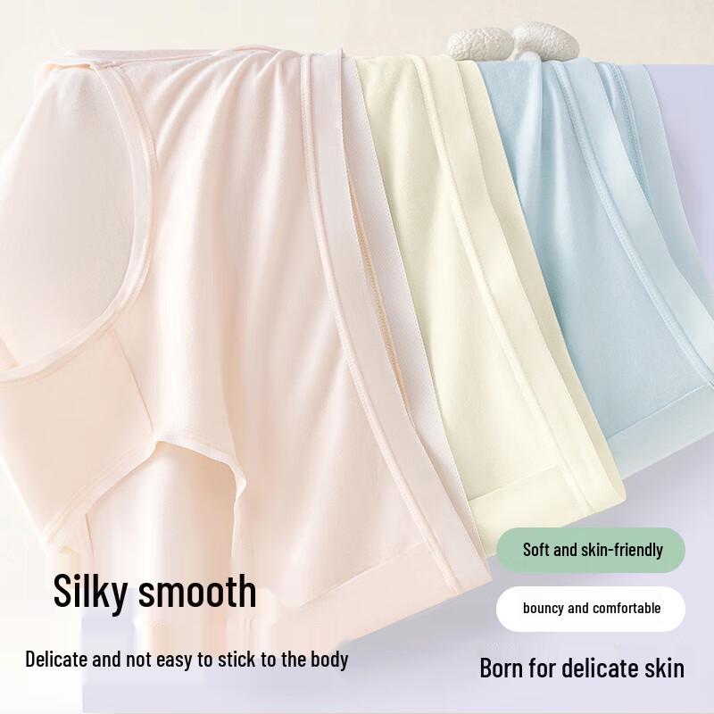 Modal Seamless Antibacterial Briefs for Women