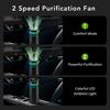 Mini Car Diffuser Purifier Essential Fragrance Aroma Air Aromatherapy Humidifier Freshener Perfume Oil Mounted Ionizer Generator