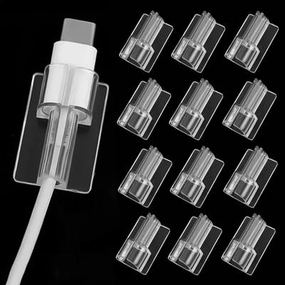 Weiche Silikon-Transparente Datenkabel-Schutzhülle Clip für Apple iOS iPhone Ladekabel Klarer Schutzhülle