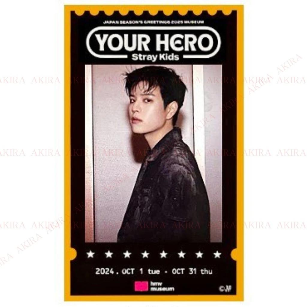 Stray Kids YOUR HERO JAPAN SEASON’S GREETINGS 2025 MUSEUM MD Photo Card