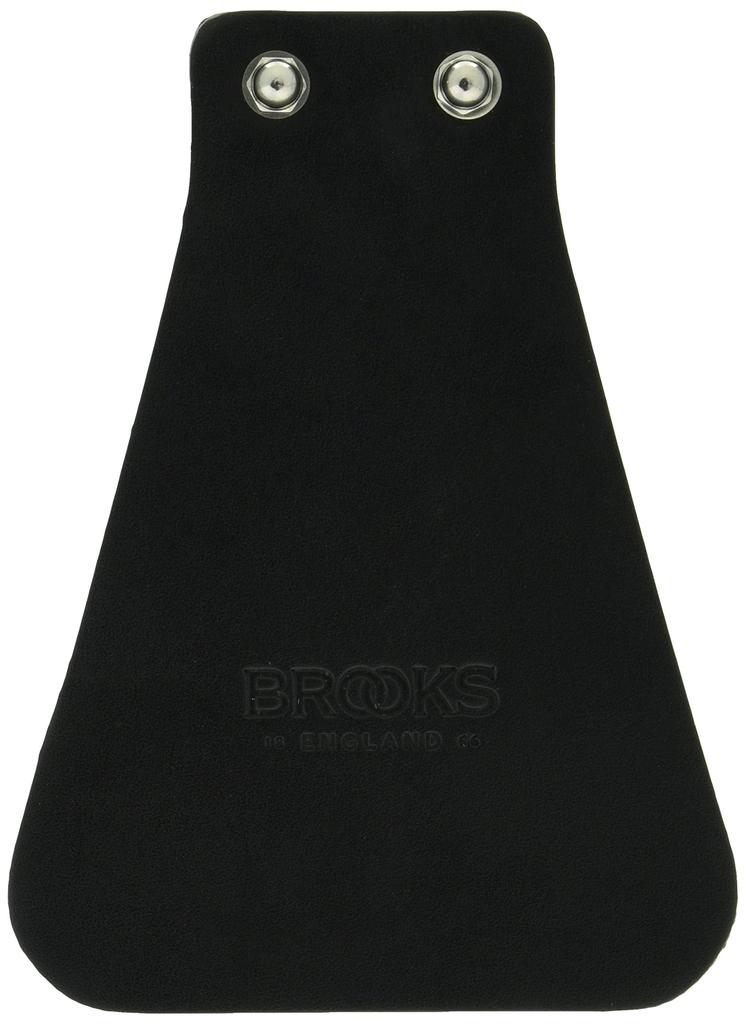 BROOKS MUD FLAP Leather Mudguard Black Japanese Fenders, [Official Product]