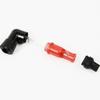 3Pcs 90Degree Motorcycle Flash Spark Plug Cap Universall Spark Plug Cover  For Moto