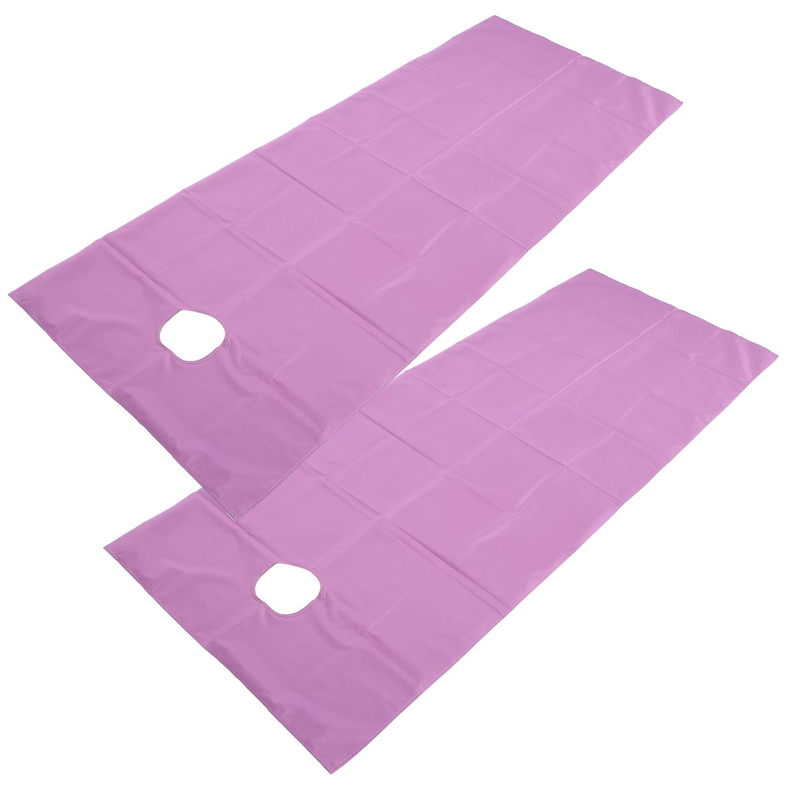 

2 шт. простыня для СПА-массажного стола, дышащая, маслостойкая, водонепроницаемая, для кровати салона красоты фиолетовый