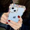 Luxury Glitter Bling Diamond Transparent Soft Phone Case For iPhone 14 13 12 Pro Max 11 XS XR 7 8 Plus SE 3 Clear Silicone Cover