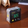 Four Sided Display Angle Gauge Magnetic Suction Digital Display Angle Gauge 360 Degree Accurate Level Protractor Inclinometer