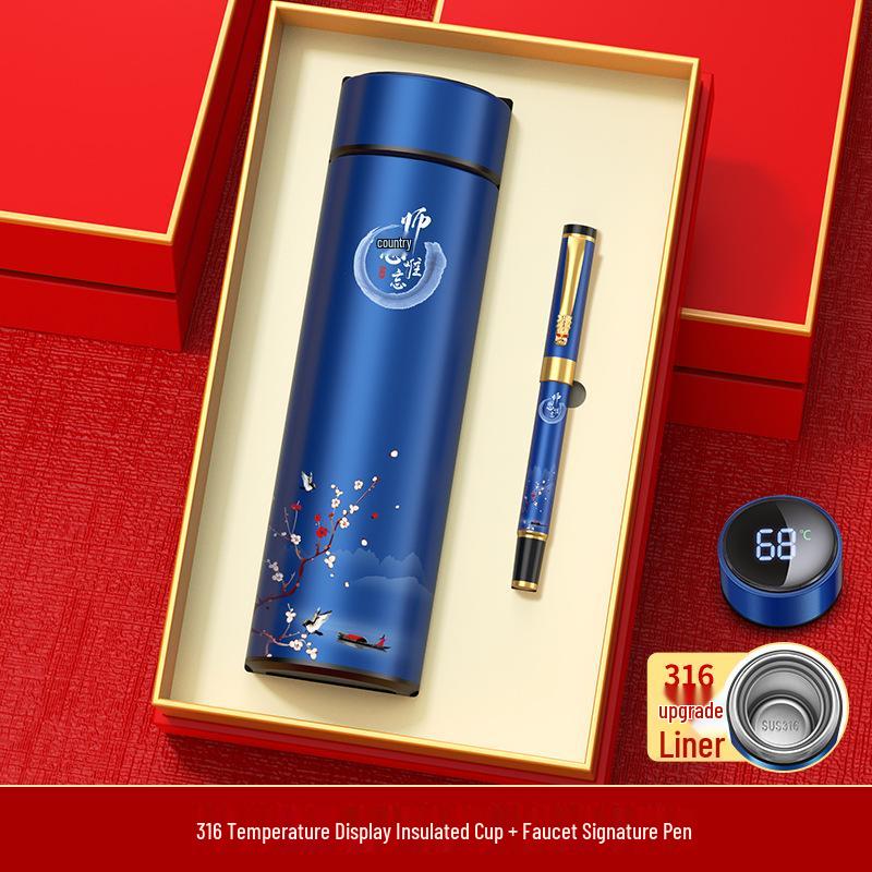 Elegant Notebook Gift Box Set for Female Homeroom Teachers: Graduation & School Anniversary