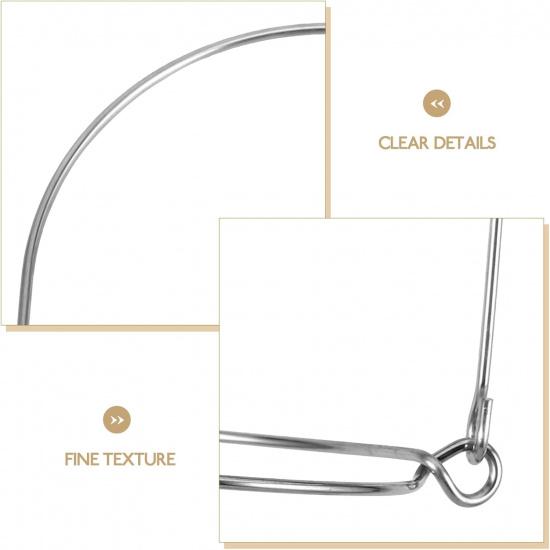 

8 шт. Подвески из нержавеющей стали для банок Мейсона, проволочные ручки для кухни, сада и - Легкая сборка без инструментов