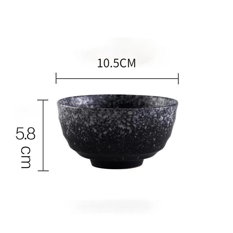 Japan Coarse Pottery Matcha Bowl Green Tea Maker Cup Glaze Teacup Kung Fu Tea Set Master Cup Creative Vintage Home Decor