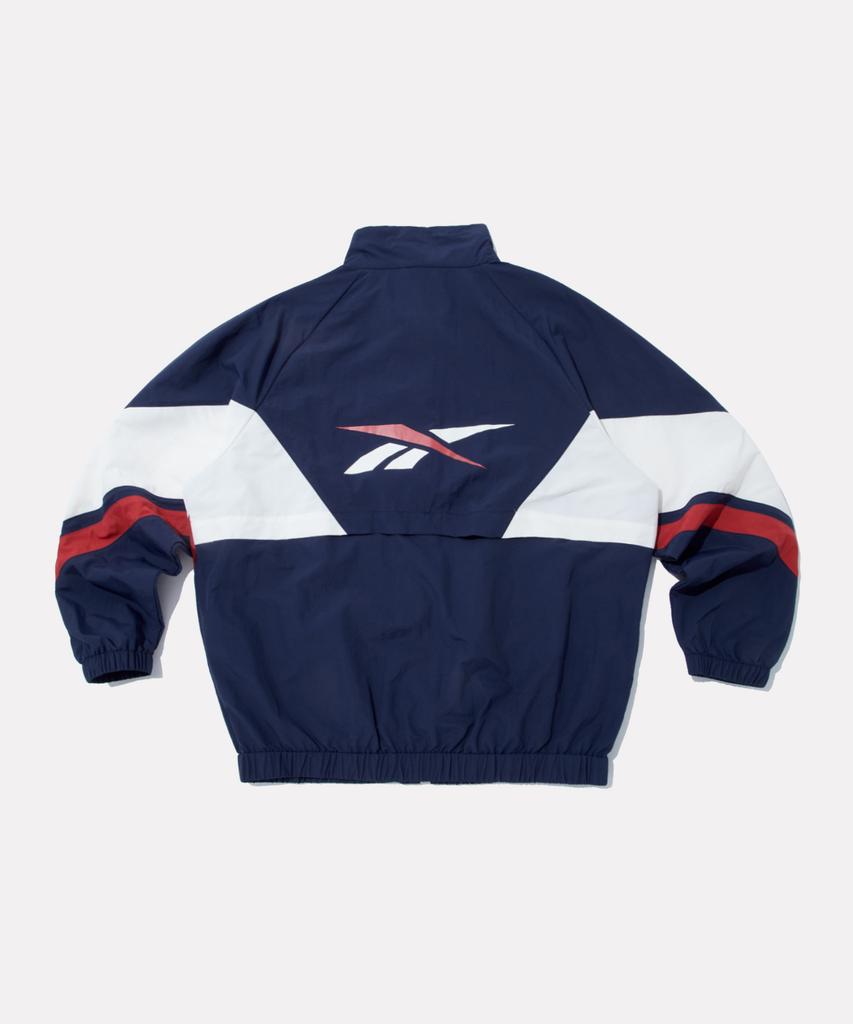 Reebok Dna Colorblock Windbreaker - Navy