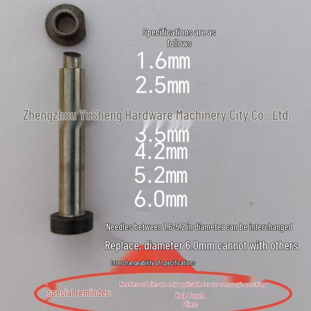 Heavy Duty Industrial Metal Punch Pliers – Round Hole Punching Tool