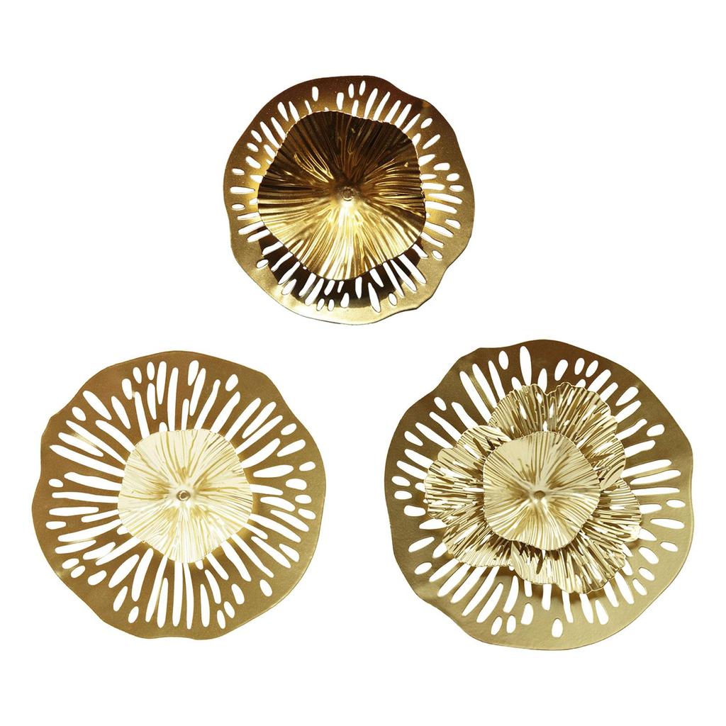 Metal Irregular Disc Wall Decor Iron Art Hanging Nordic Wall Hanging Decoration for Home Living Room Cafe Restaurant Decor