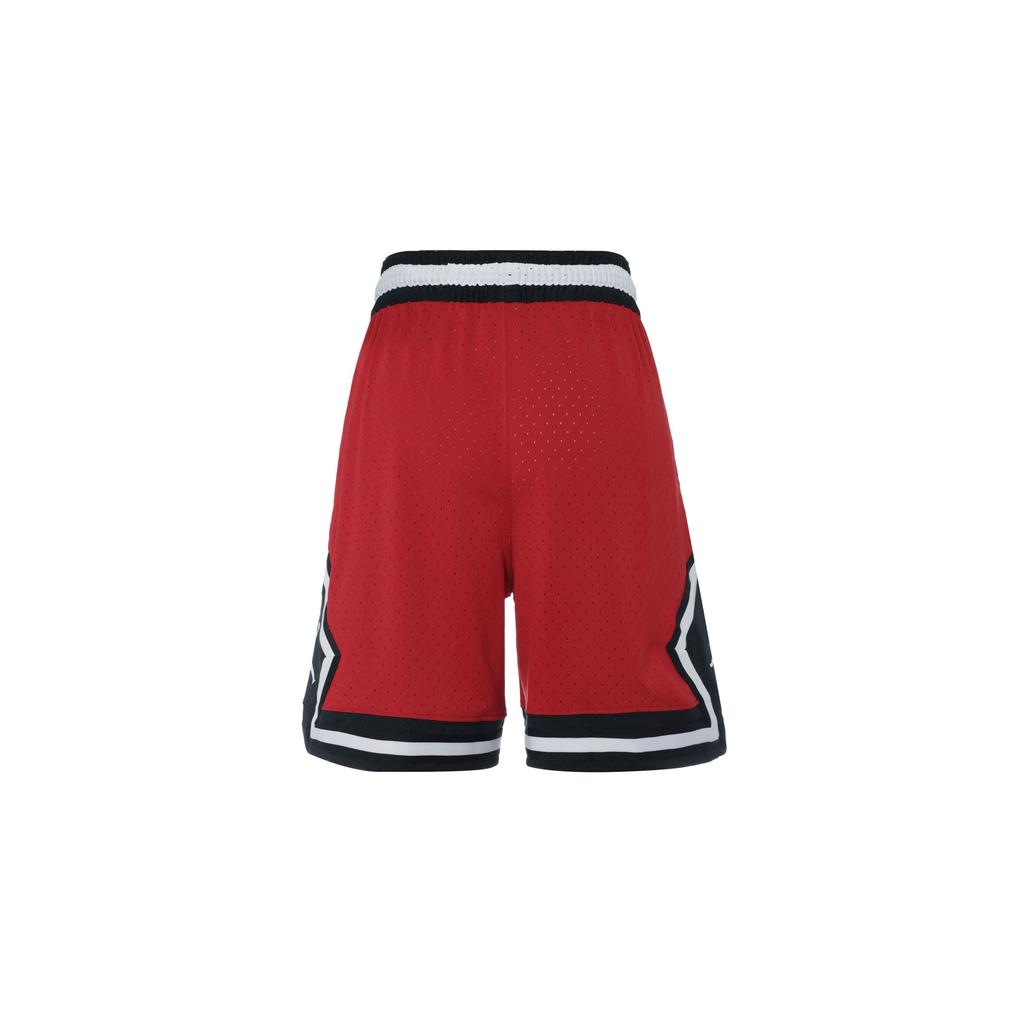 Jordan Logo Solid Color Shorts With Drawstring Men Bottoms Red DX1487-687