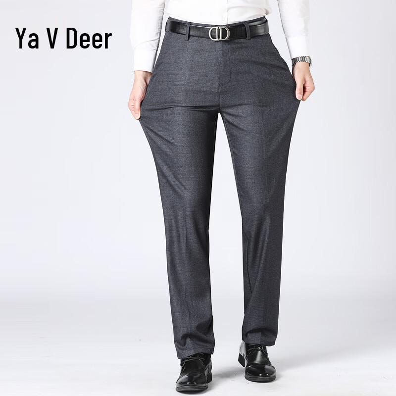 Yalu Men s Loose Fit Casual Trousers 36