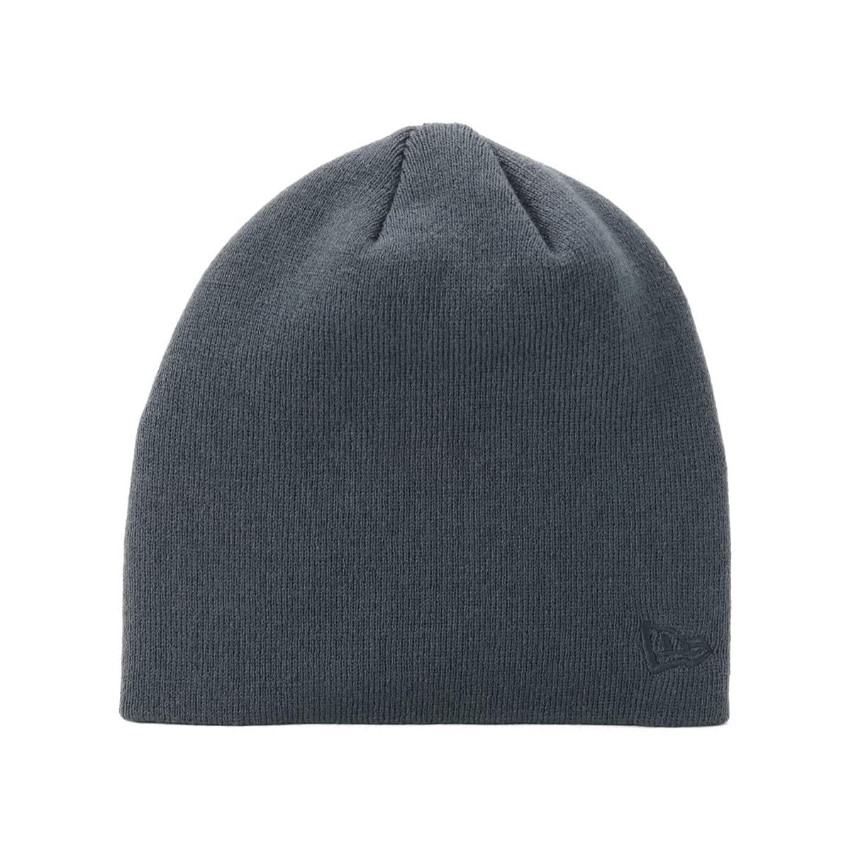 New Era Basic Beanie Knit FREE BASIC BEANIE CHA Hat, Charcoal,