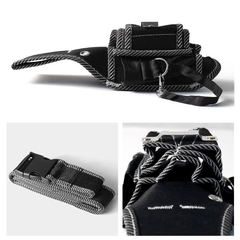 9 In 1 Tool Belt Screwdriver Utility Kit Holder Top Quality Nylon Fabric Tool Bag Electrician Waist Pocket Pouch Bag