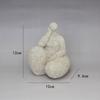 1 Stück Rote Sandstein Frau Statue - Klassische Harzskulptur mit eleganter Pose, Ideal für Wohnzimmer-, Schlafzimmer- oder Flurdekoration