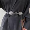 Stylish Versatile Metal Waist Chain Ethnic Style Belt Elegant Beach Party Jewelry Body Accessory for Music Festivals