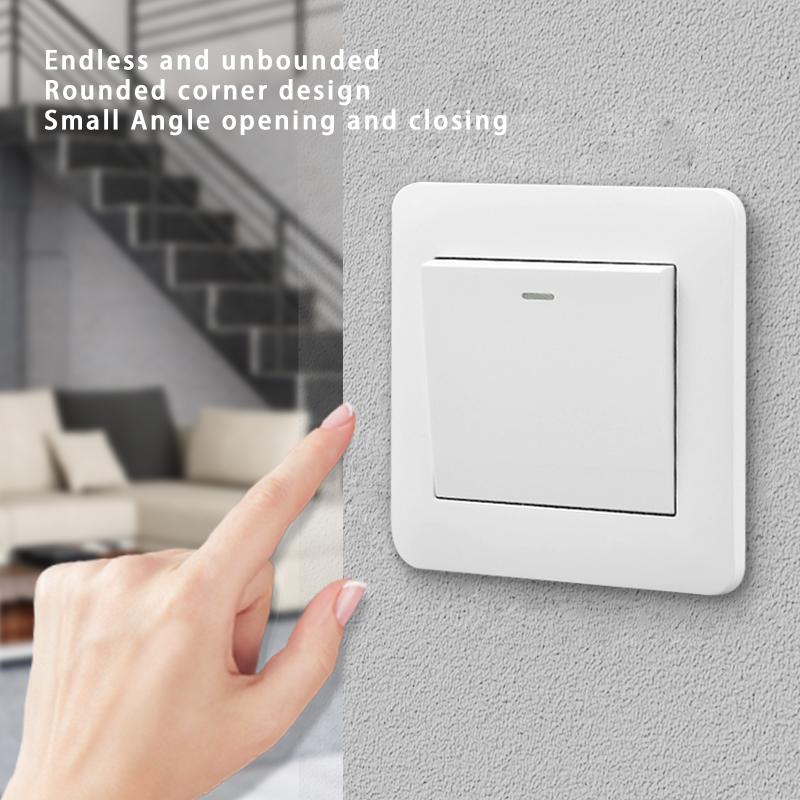 EU Standard Single Power Socket Switch Usb Wall Sockets Double Sockets 86 Type Wall Sockets TV Telephone Sockets