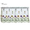 1 Sheet  Window Sheer Perforated Delicate Polyester Beautiful Embroidered Window Voile Curtain Household Supplies