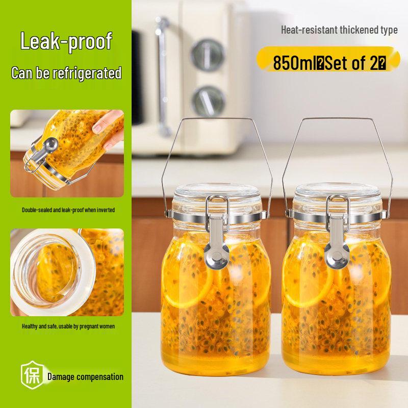 10 Jin Food Grade Sealed Glass Jar for Sparkling Wine & Brewed Fruit Wines